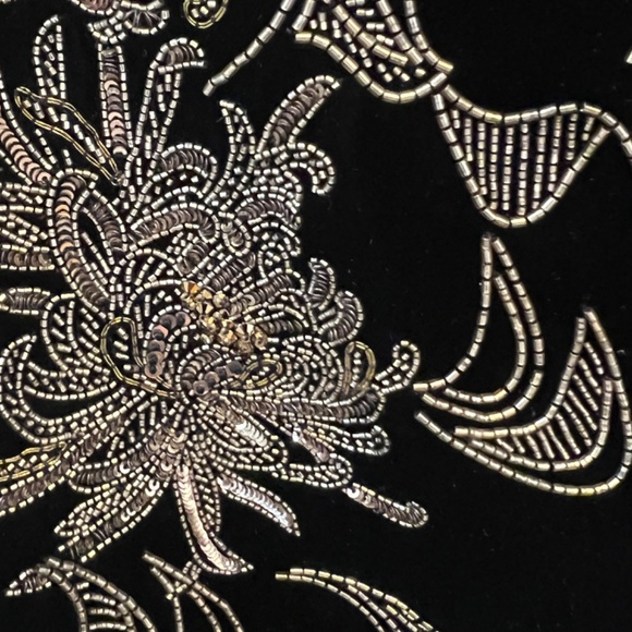 Saint Laurent Velvet Varsity Bomber Jacket - 36 - Picture 6 of 12